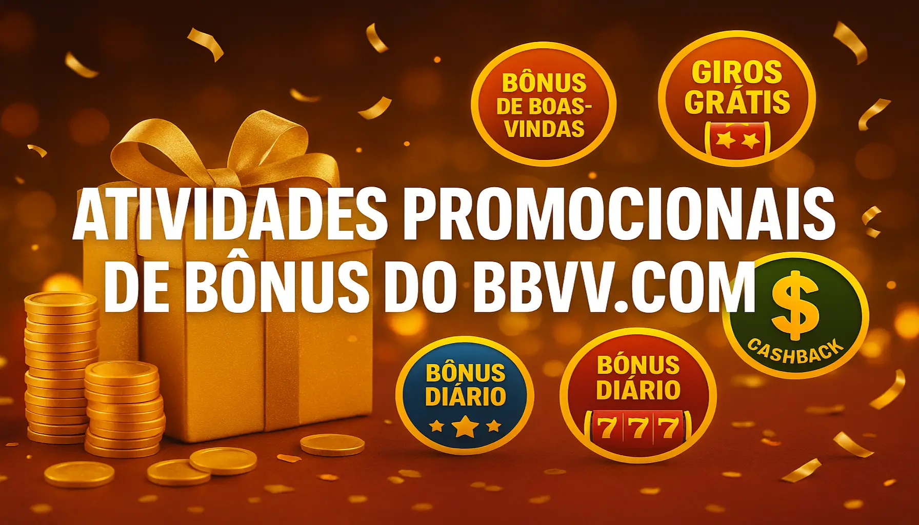 O bônus promocional BBVV.COM é uma ótima maneira de começar sua aventura